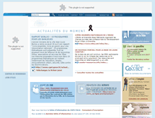 Tablet Screenshot of crpv-paca.org